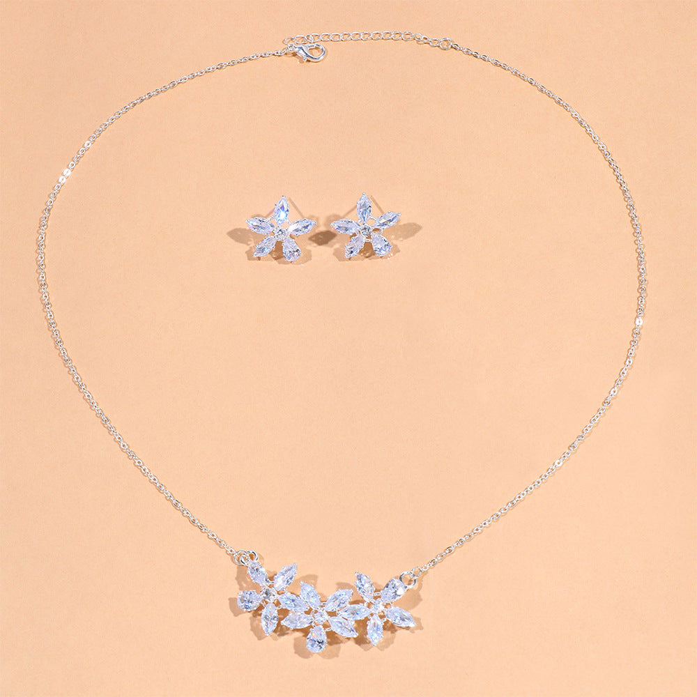 Blooming Flower Jewelry Set For Women