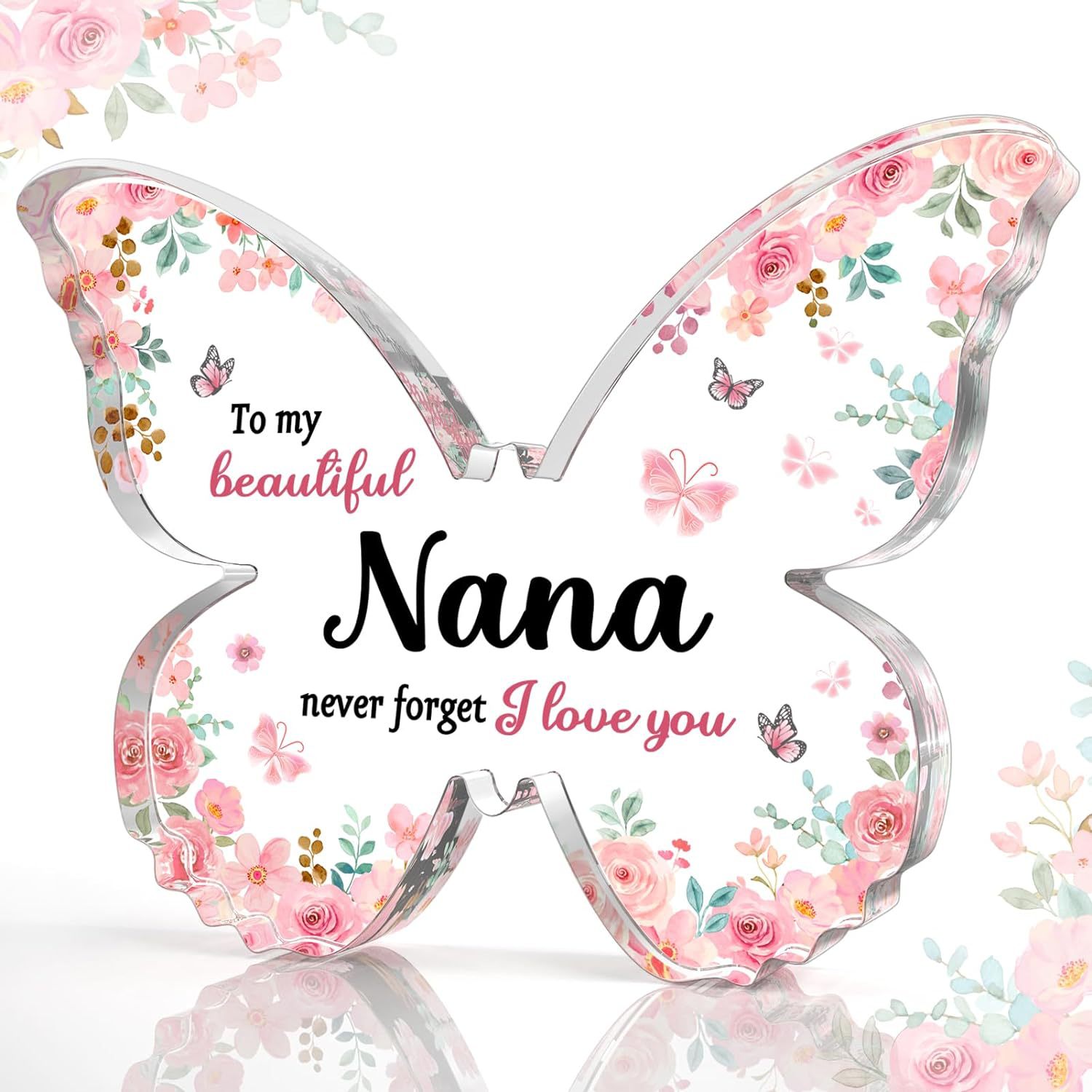 Butterfly-Shaped Acrylic Keepsake Gifts For Mothers Day