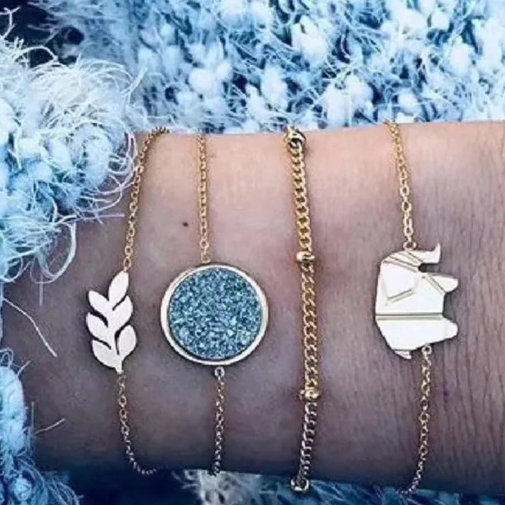 Bohemian Bracelets & Bangles Set