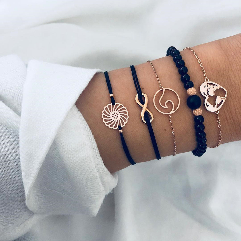 Bohemian Bracelets & Bangles Set