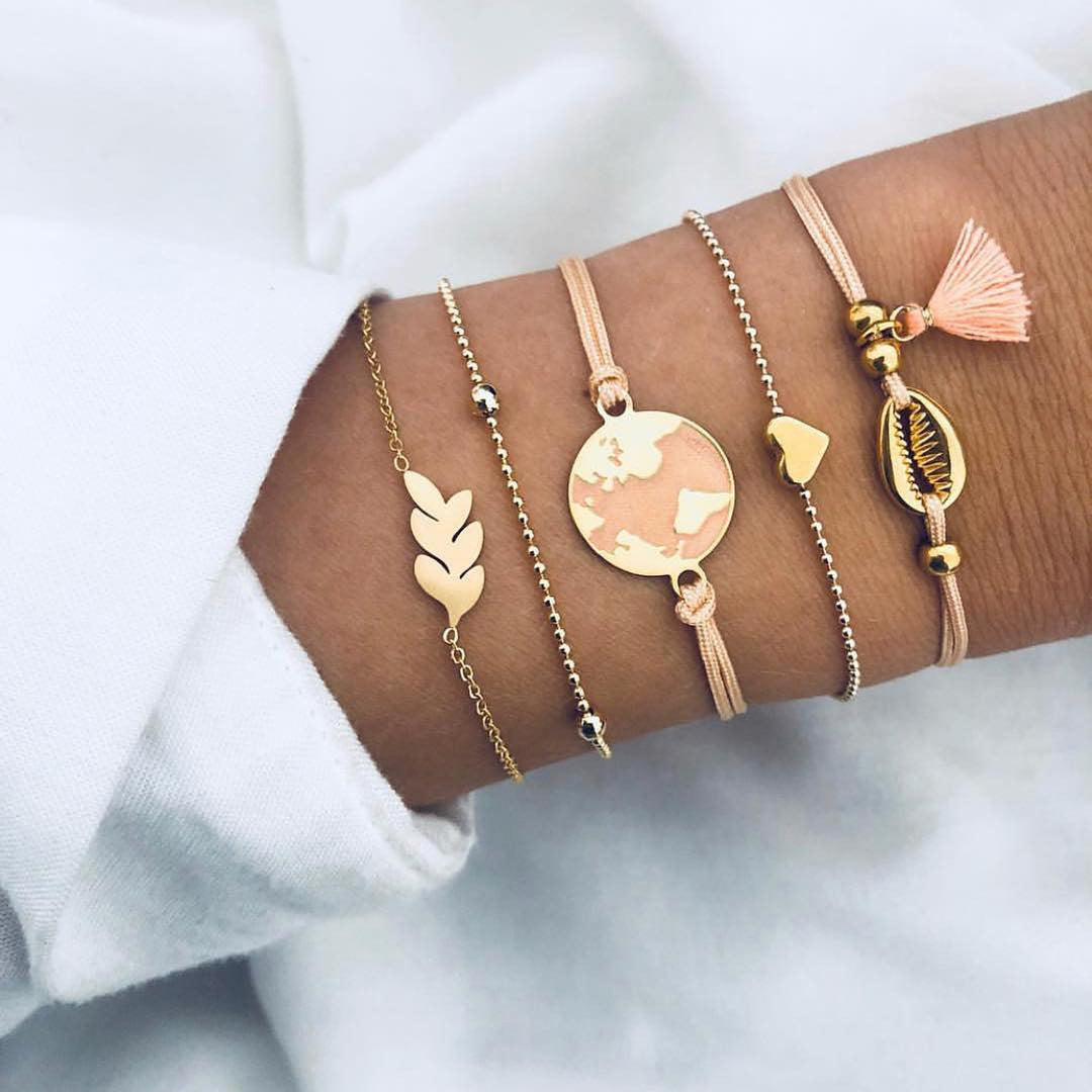 Bohemian Bracelets & Bangles Set