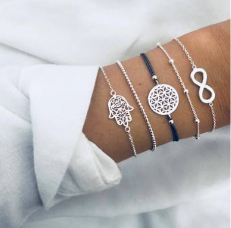 Bohemian Bracelets & Bangles Set