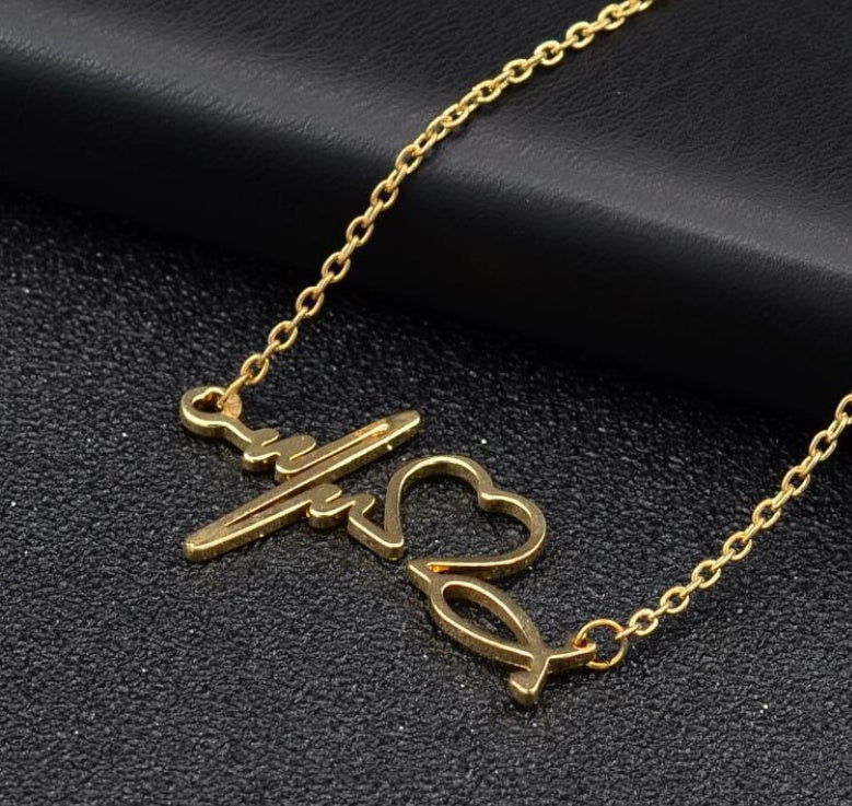 Heartbeat Love Necklaces