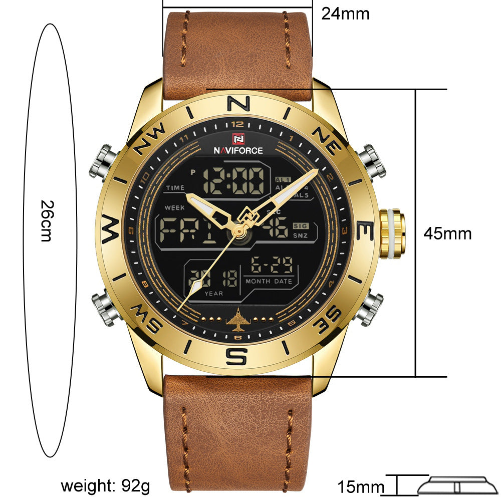 NAVIFORCE Men's Everyday Classic Watch