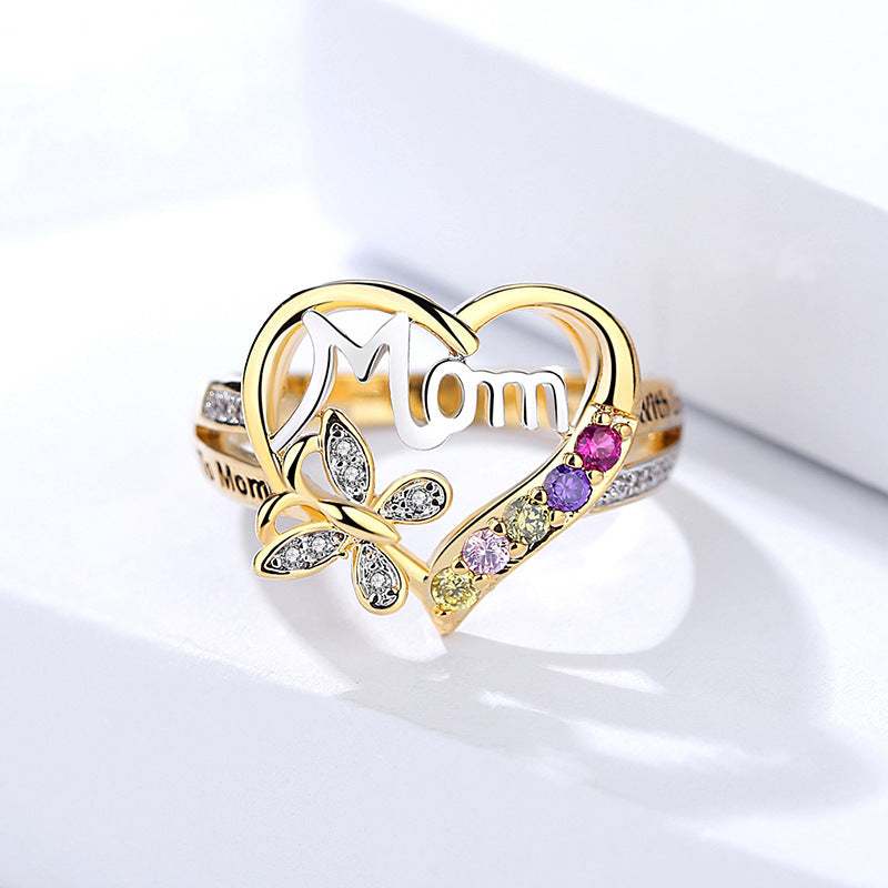 Mother's Day Rhinestone Butterfly Gift Set