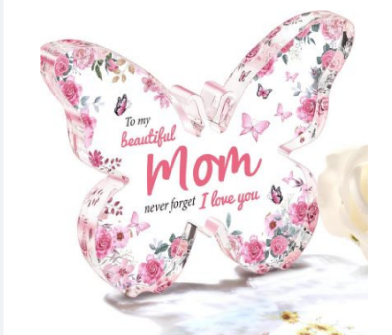 Butterfly-Shaped Acrylic Keepsake Gifts For Mothers Day
