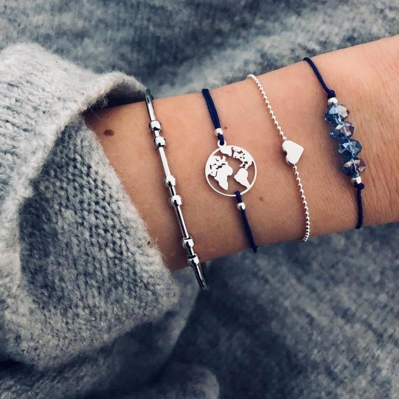 Bohemian Bracelets & Bangles Set