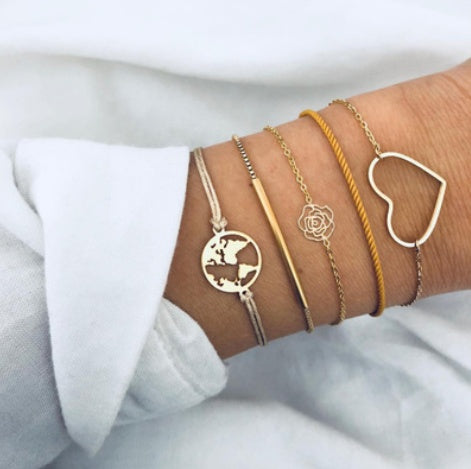 Bohemian Bracelets & Bangles Set