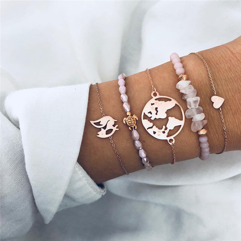 Bohemian Bracelets & Bangles Set