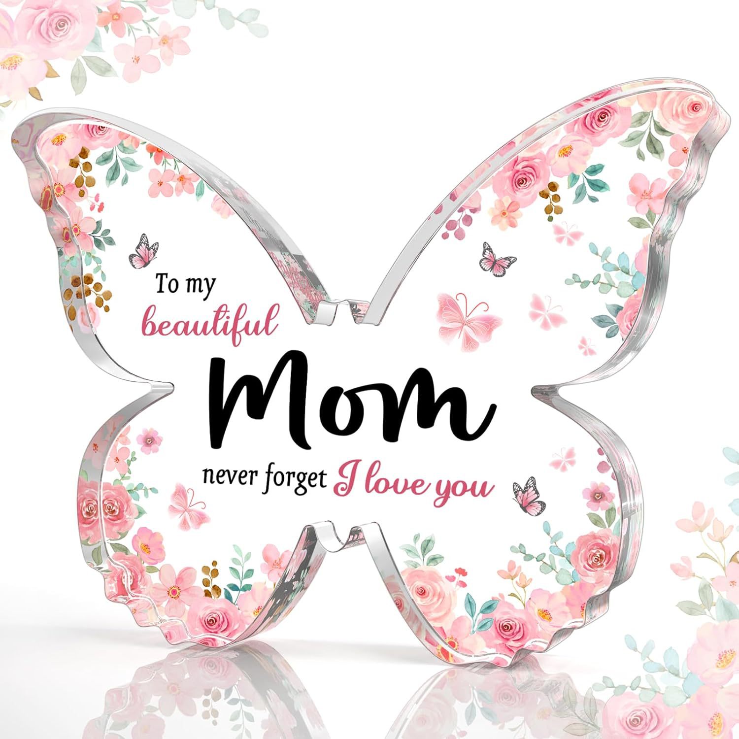 Butterfly-Shaped Acrylic Keepsake Gifts For Mothers Day
