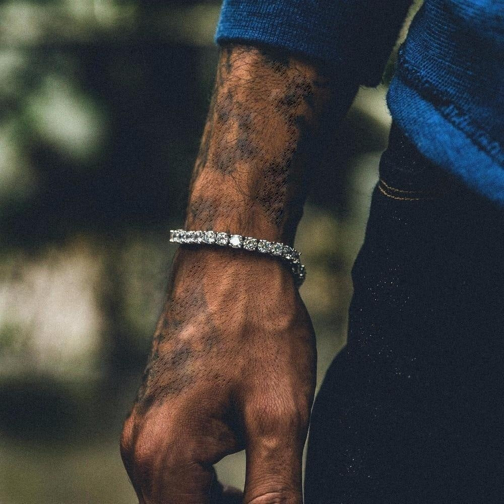 Single Row Tennis Bracelets
