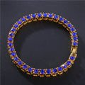 Single Row Tennis Bracelets