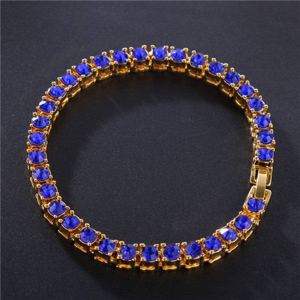 Single Row Tennis Bracelets