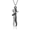 Love Hug Necklace Unisex Men Women Couple Jewelry