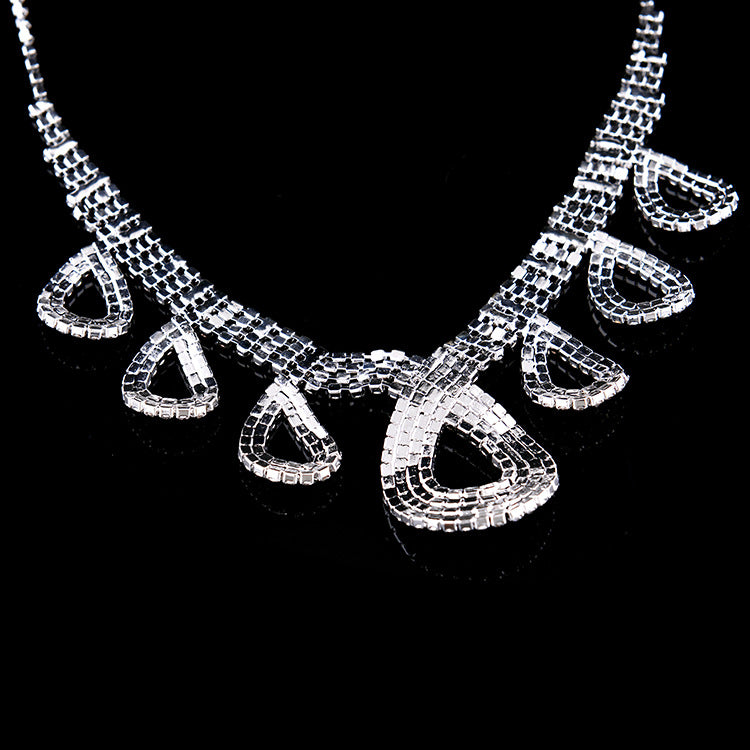 Sparkling Two Piece Jewelry Set