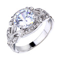 Tree Leaf Engagement Rings