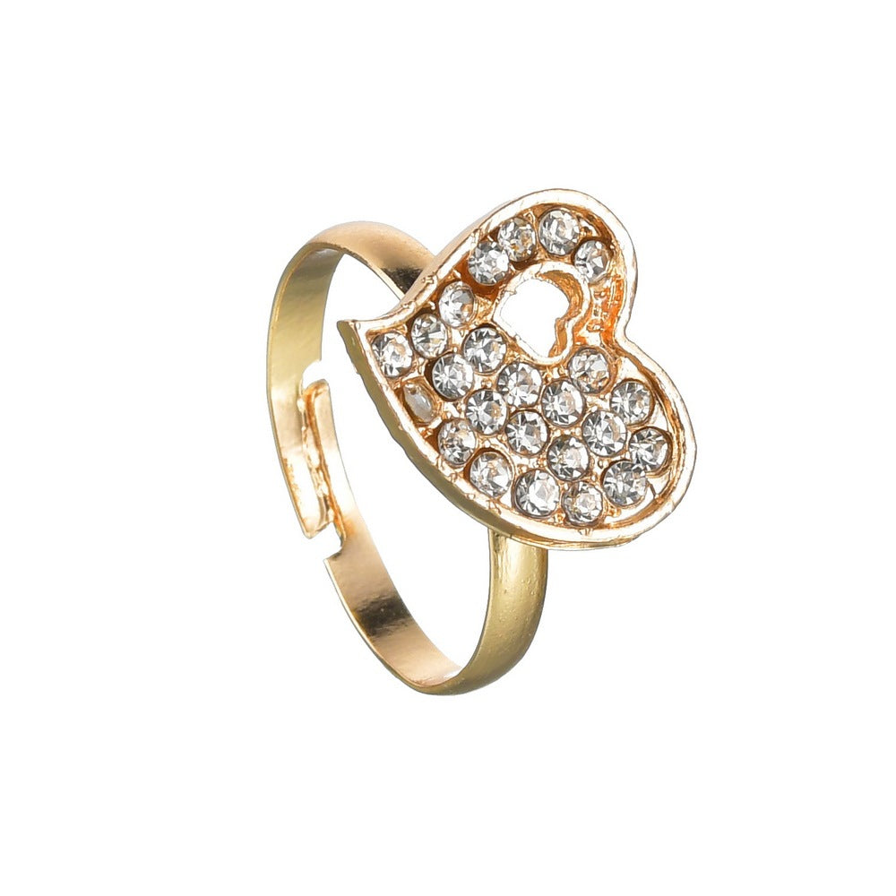 Birthday Gold Silver Heart Charm Set