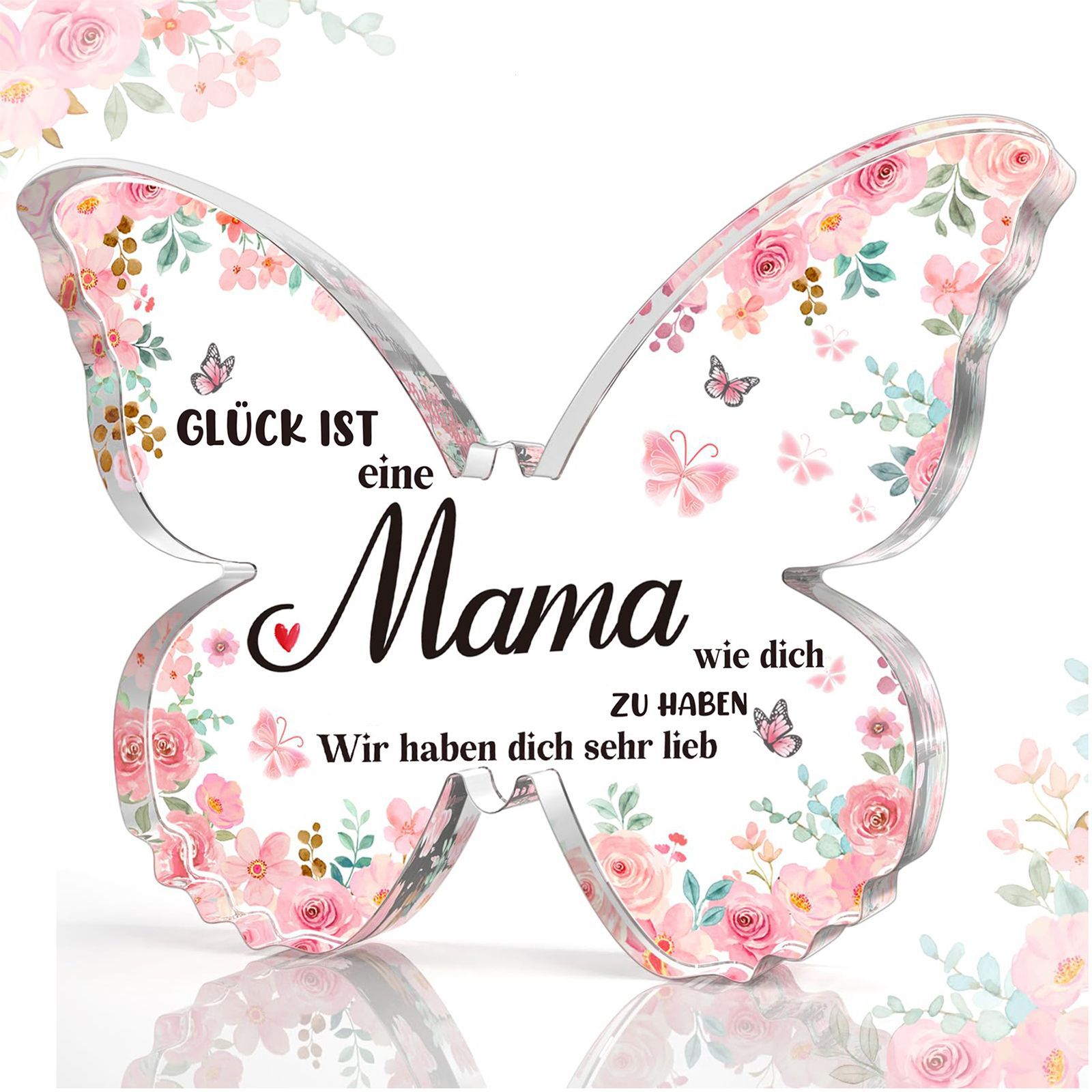 Butterfly-Shaped Acrylic Keepsake Gifts For Mothers Day