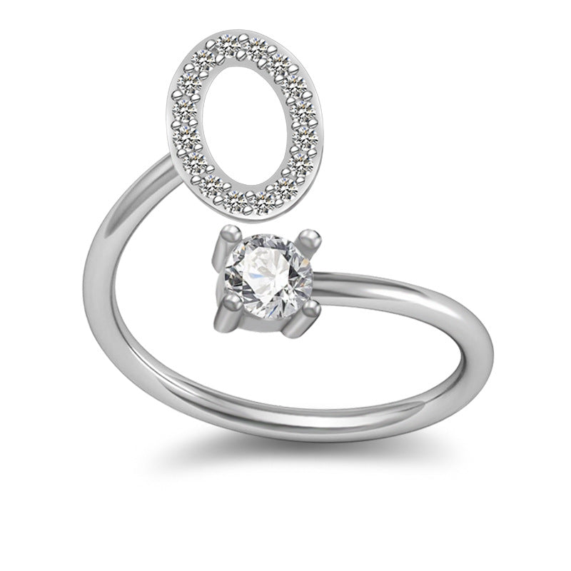 Letter Rings Jewelry