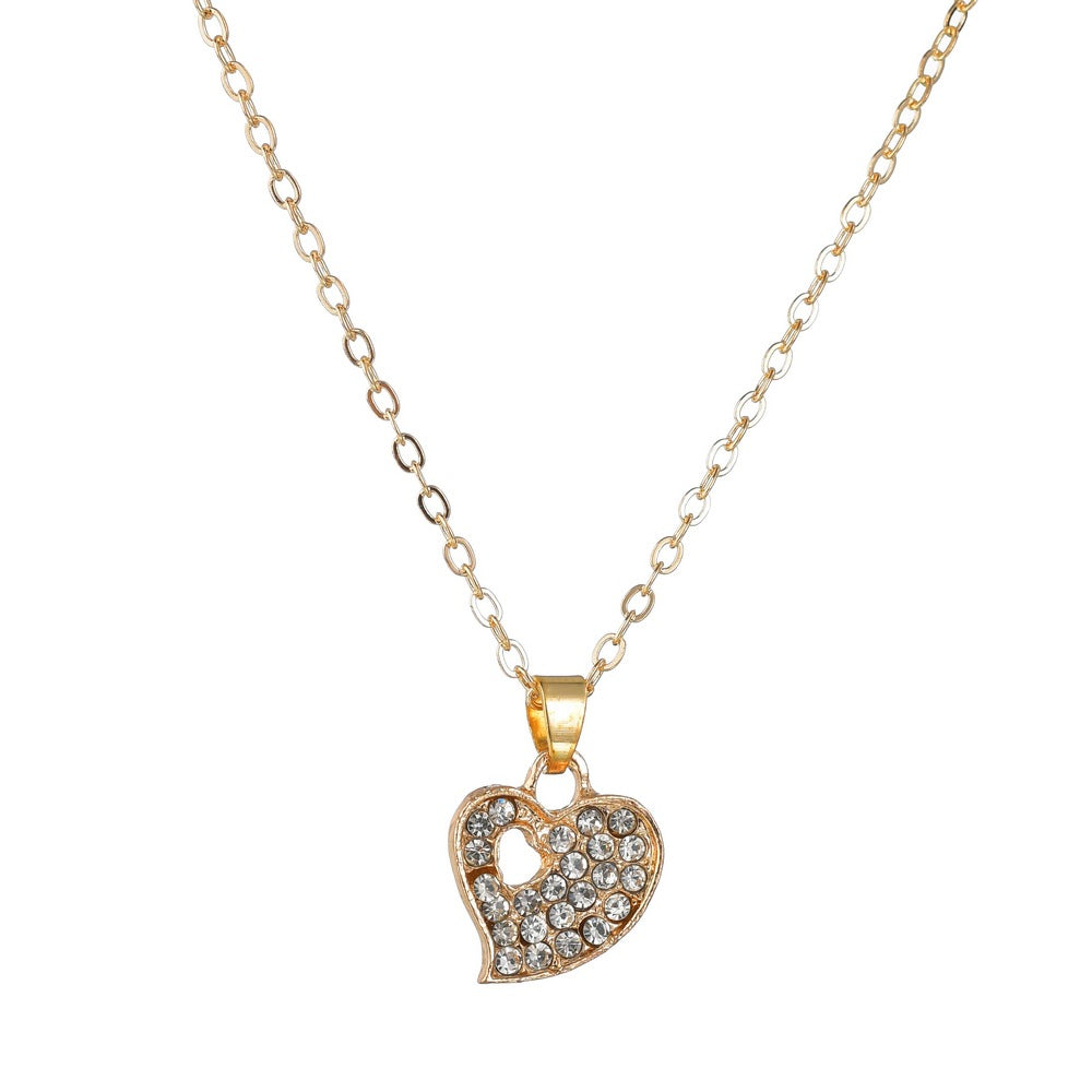 Birthday Gold Silver Heart Charm Set