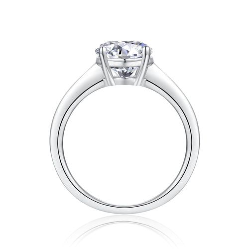 Classic Oval Moissanite Ring
