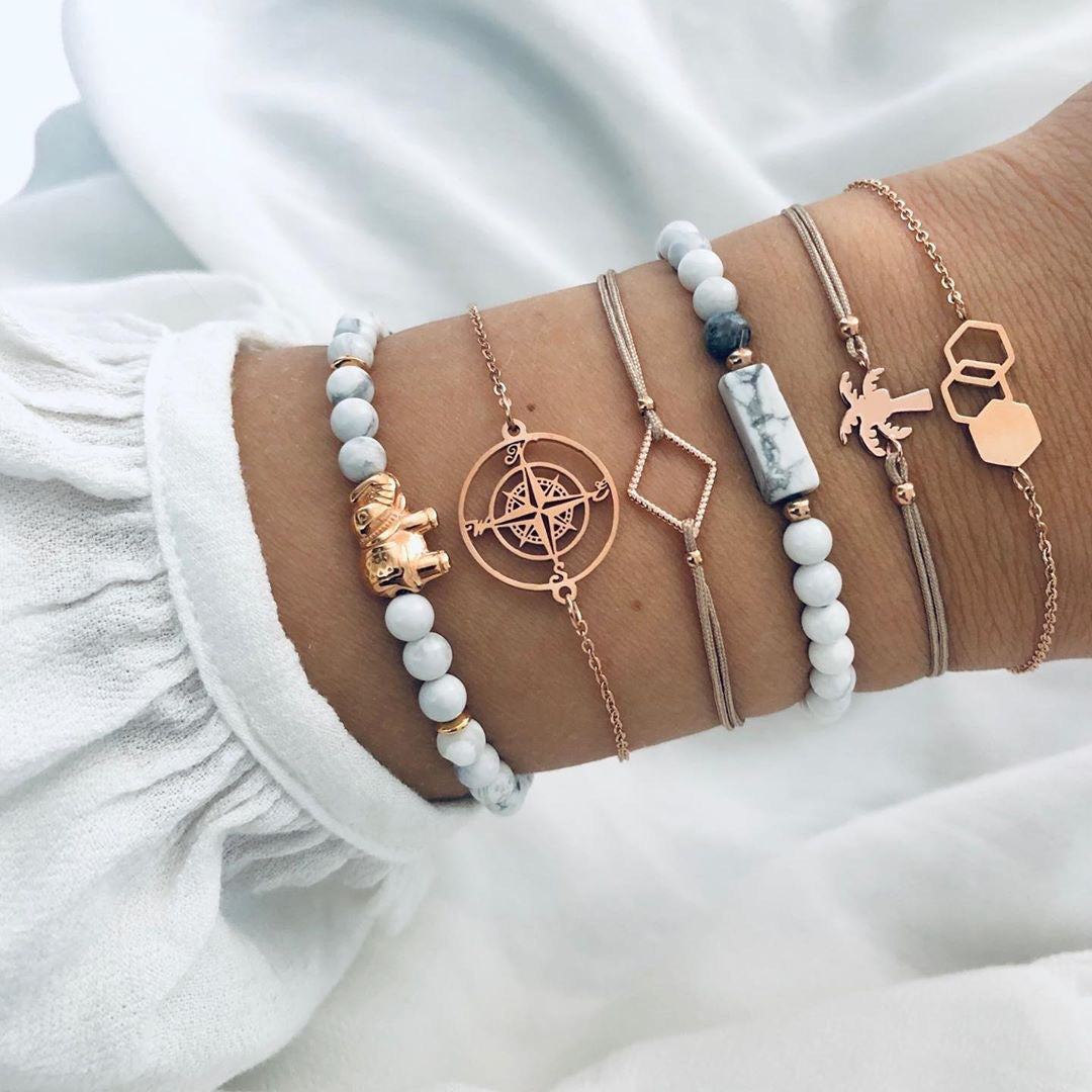 Bohemian Bracelets & Bangles Set