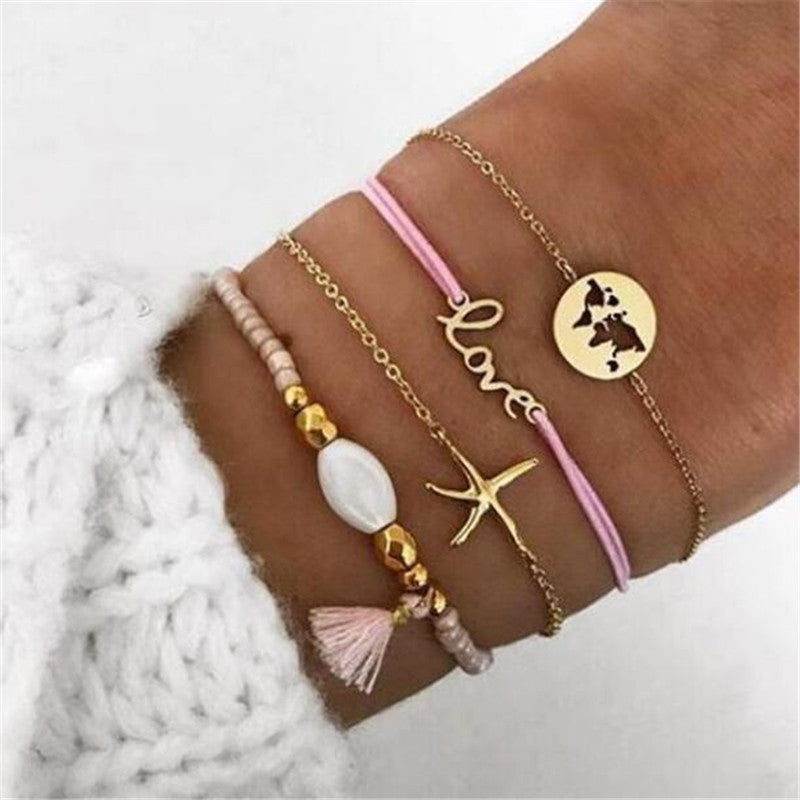 Bohemian Bracelets & Bangles Set
