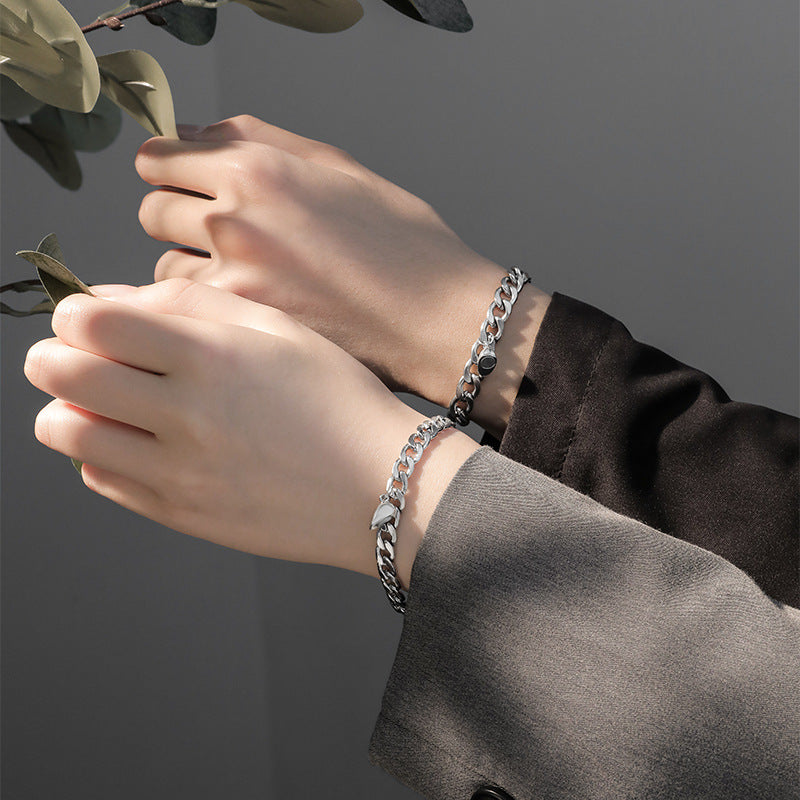 Magnetic Couple Bracelet