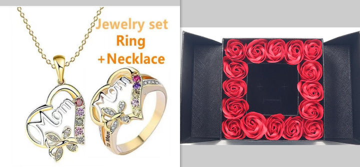 Mother's Day Rhinestone Butterfly Gift Set