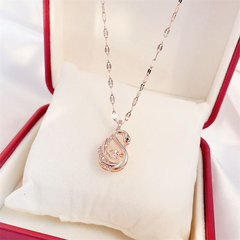 Enchanting Charm Necklace Rose Gold and Gold