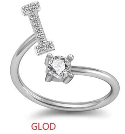 Letter Rings Jewelry