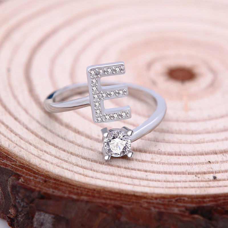 Letter Rings Jewelry