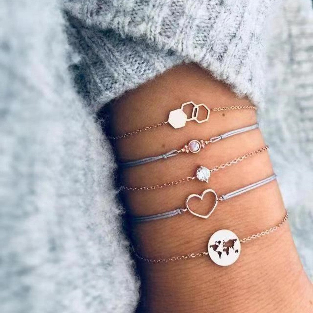Bohemian Bracelets & Bangles Set