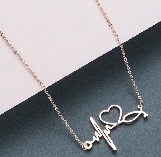 Heartbeat Love Necklaces