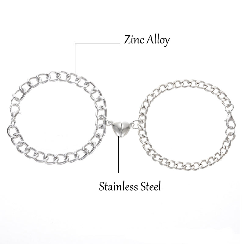 Magnetic Couple Bracelet