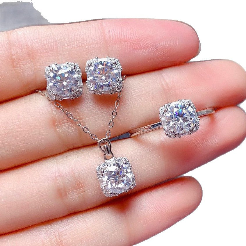 Simplicity Moissanite Gift Set For Women