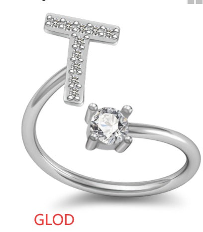 Letter Rings Jewelry