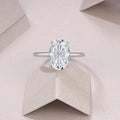 Classic Oval Moissanite Ring