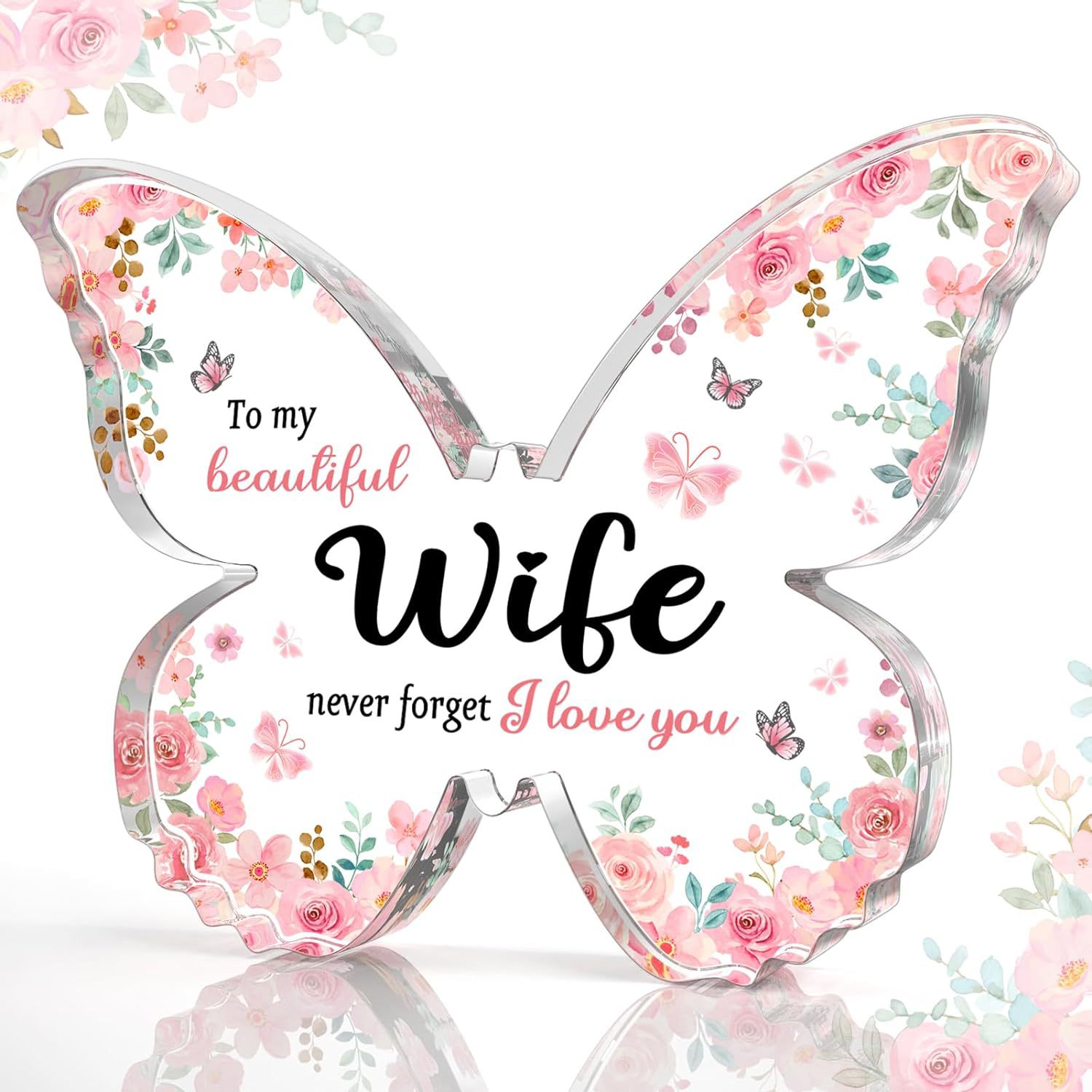 Butterfly-Shaped Acrylic Keepsake Gifts For Mothers Day