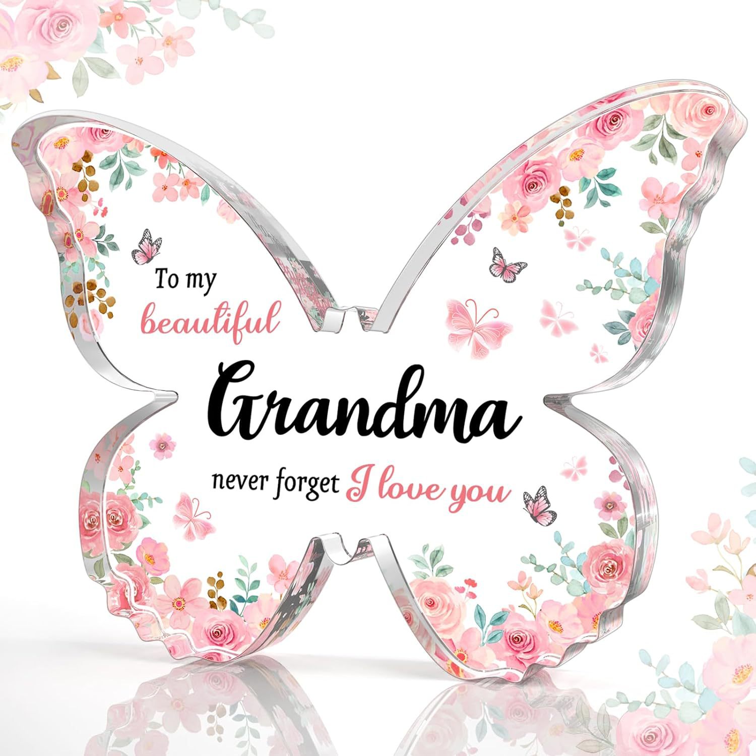 Butterfly-Shaped Acrylic Keepsake Gifts For Mothers Day