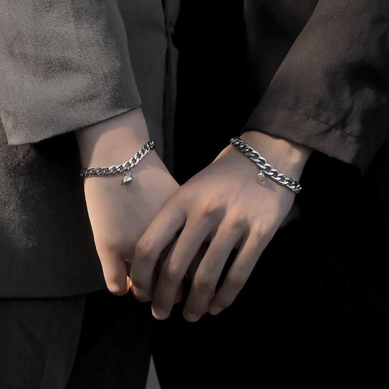 Magnetic Couple Bracelet