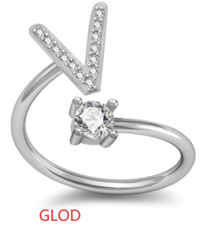 Letter Rings Jewelry
