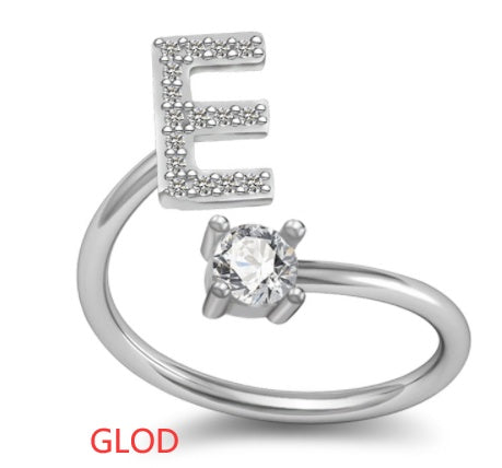 Letter Rings Jewelry