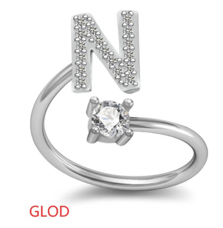 Letter Rings Jewelry
