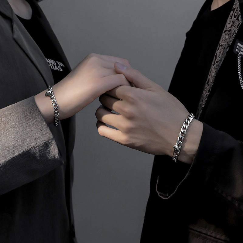 Magnetic Couple Bracelet